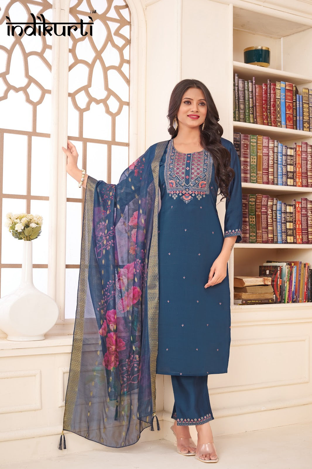 Shivani 4 Indikurti Pv Readymade Pant Style Suits Supplier Gujarat