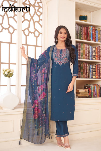 Shivani 4 Indikurti Pv Readymade Pant Style Suits Supplier Gujarat