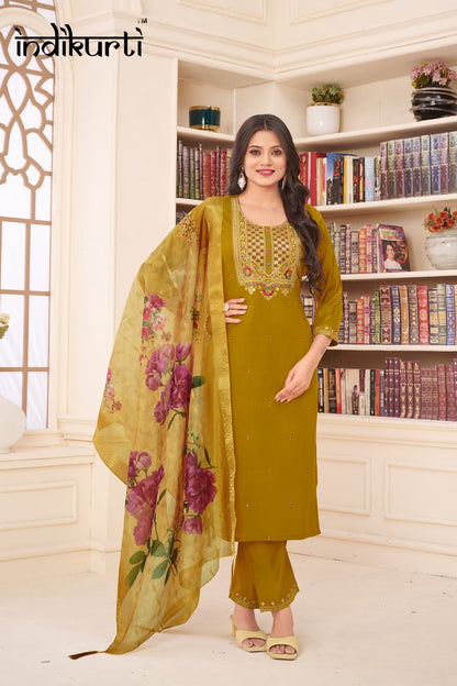 Shivani 4 Indikurti Pv Readymade Pant Style Suits Supplier Gujarat