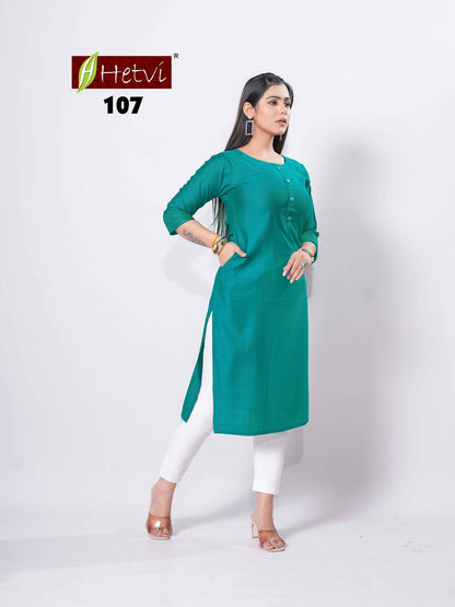 Shivani Hetvi Vetican Kurti With Pocket Wholesale Price