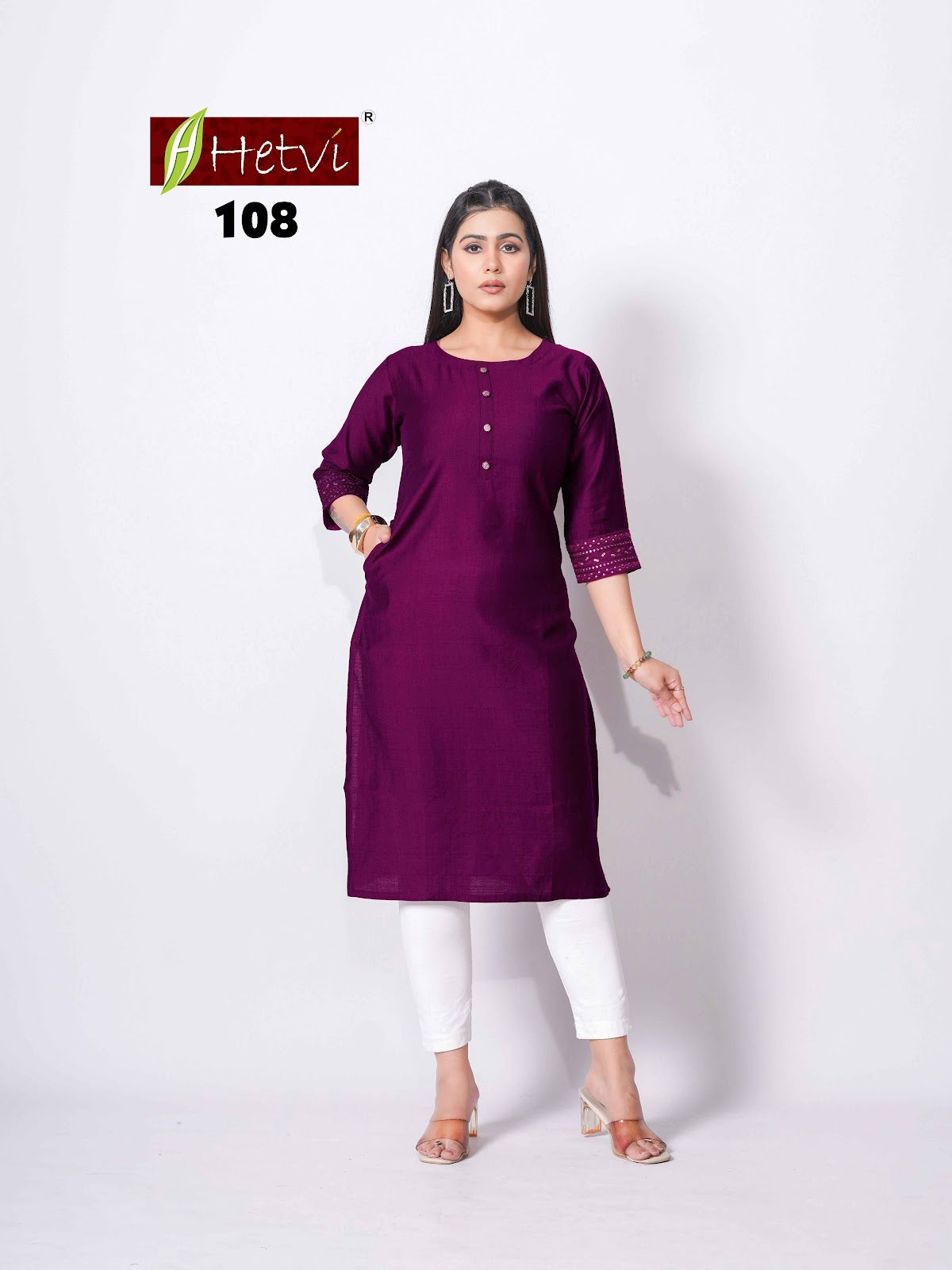 Shivani Hetvi Vetican Kurti With Pocket Wholesale Price