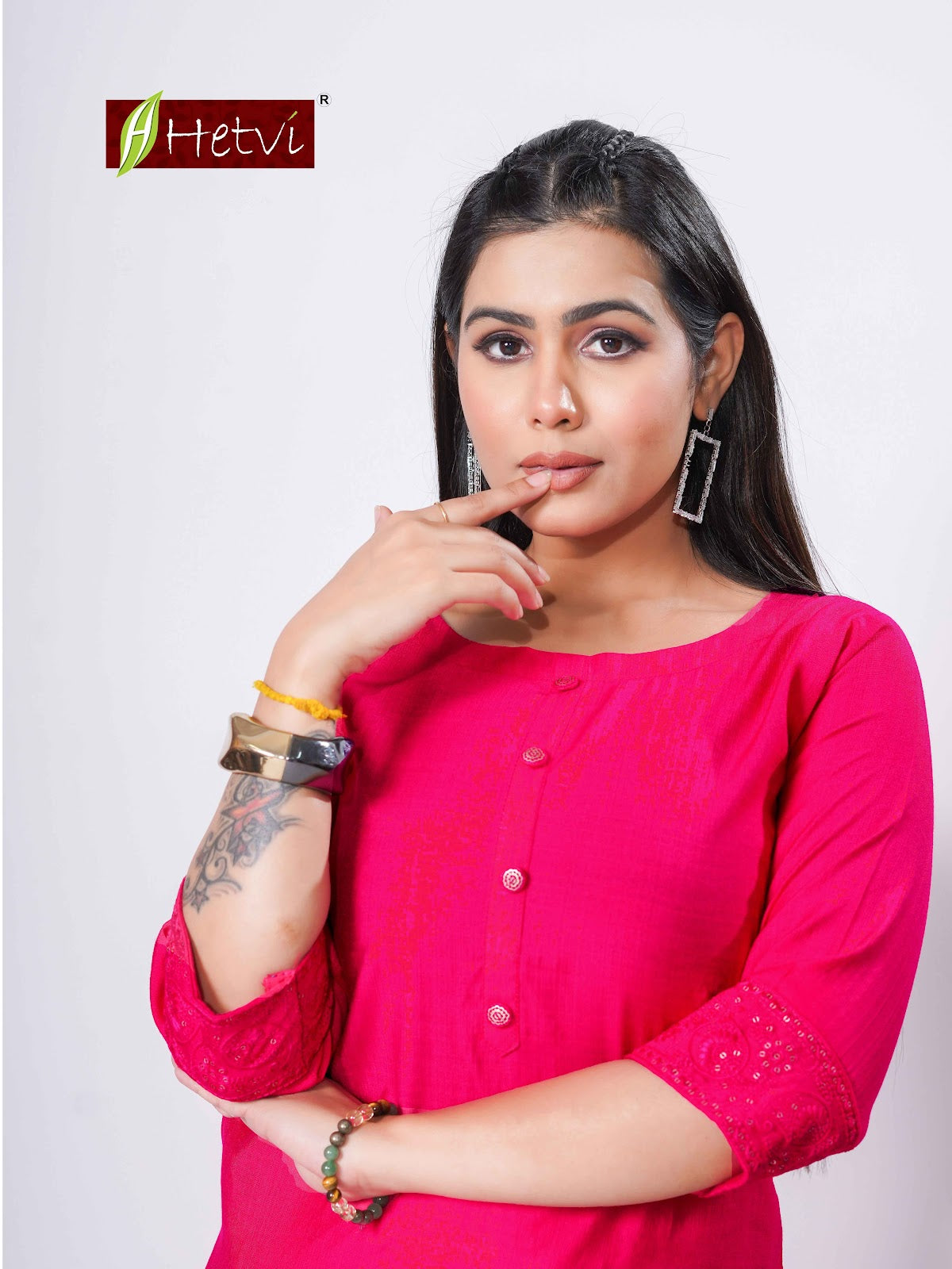 Shivani Hetvi Vetican Kurti With Pocket Wholesale Price