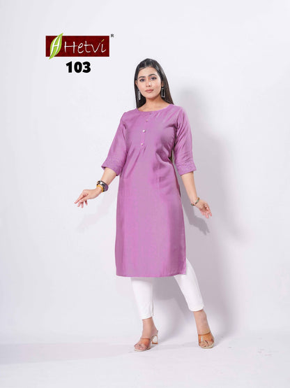 Shivani Hetvi Vetican Kurti With Pocket Wholesale Price