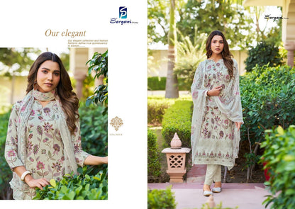 Shivani Sargam Prints Pure Jam Pant Style Suits Manufacturer India