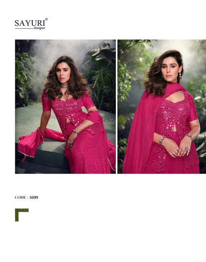 Shivani Sayuri Silk Readymade Suits Wholesaler Ahmedabad