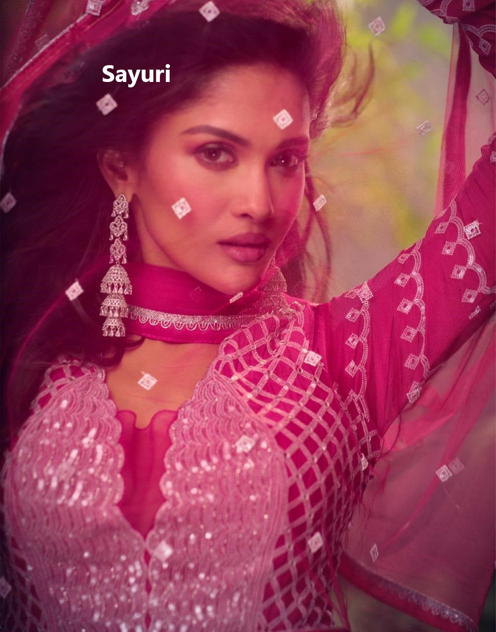 Shivani Sayuri Silk Readymade Suits Wholesaler Ahmedabad