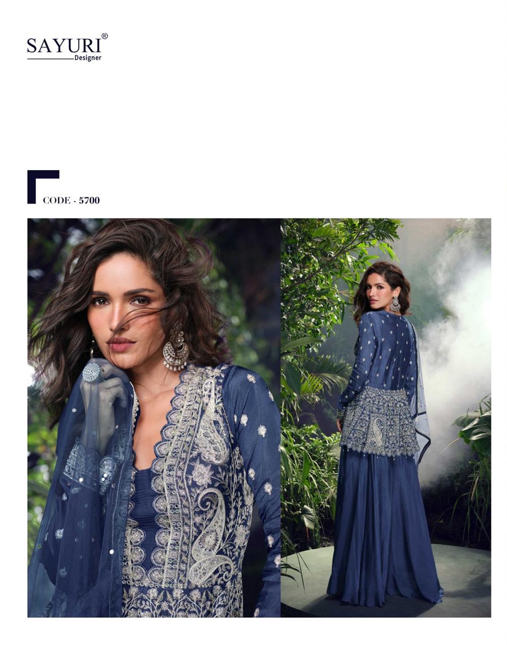 Shivani Sayuri Silk Readymade Suits Wholesaler Ahmedabad