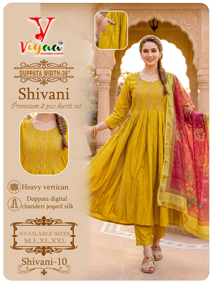 Shivani Viyaa Vertican Readymade Anarkali Suits Wholesale