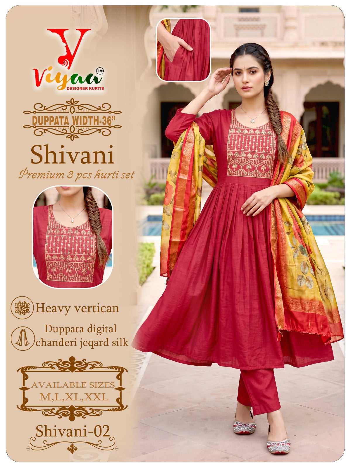 Shivani Viyaa Vertican Readymade Anarkali Suits Wholesale