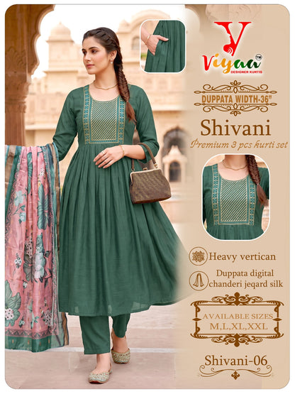 Shivani Viyaa Vertican Readymade Anarkali Suits Wholesale