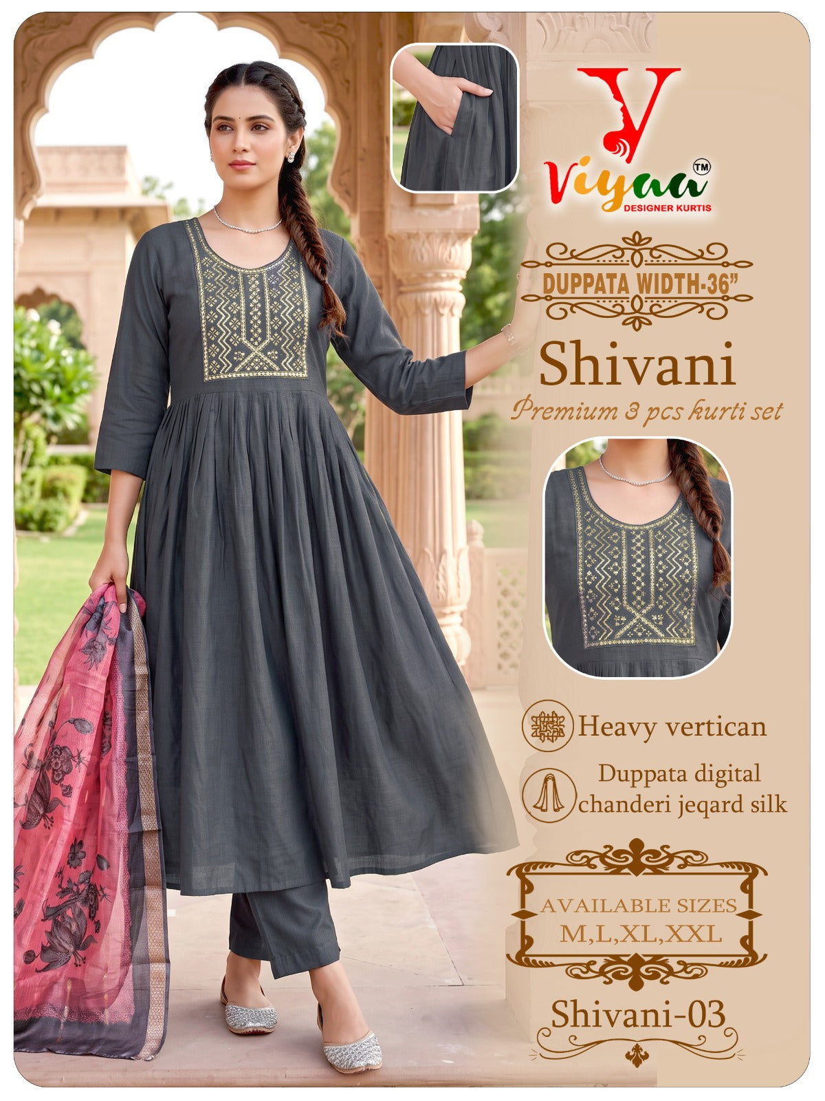 Shivani Viyaa Vertican Readymade Anarkali Suits Wholesale