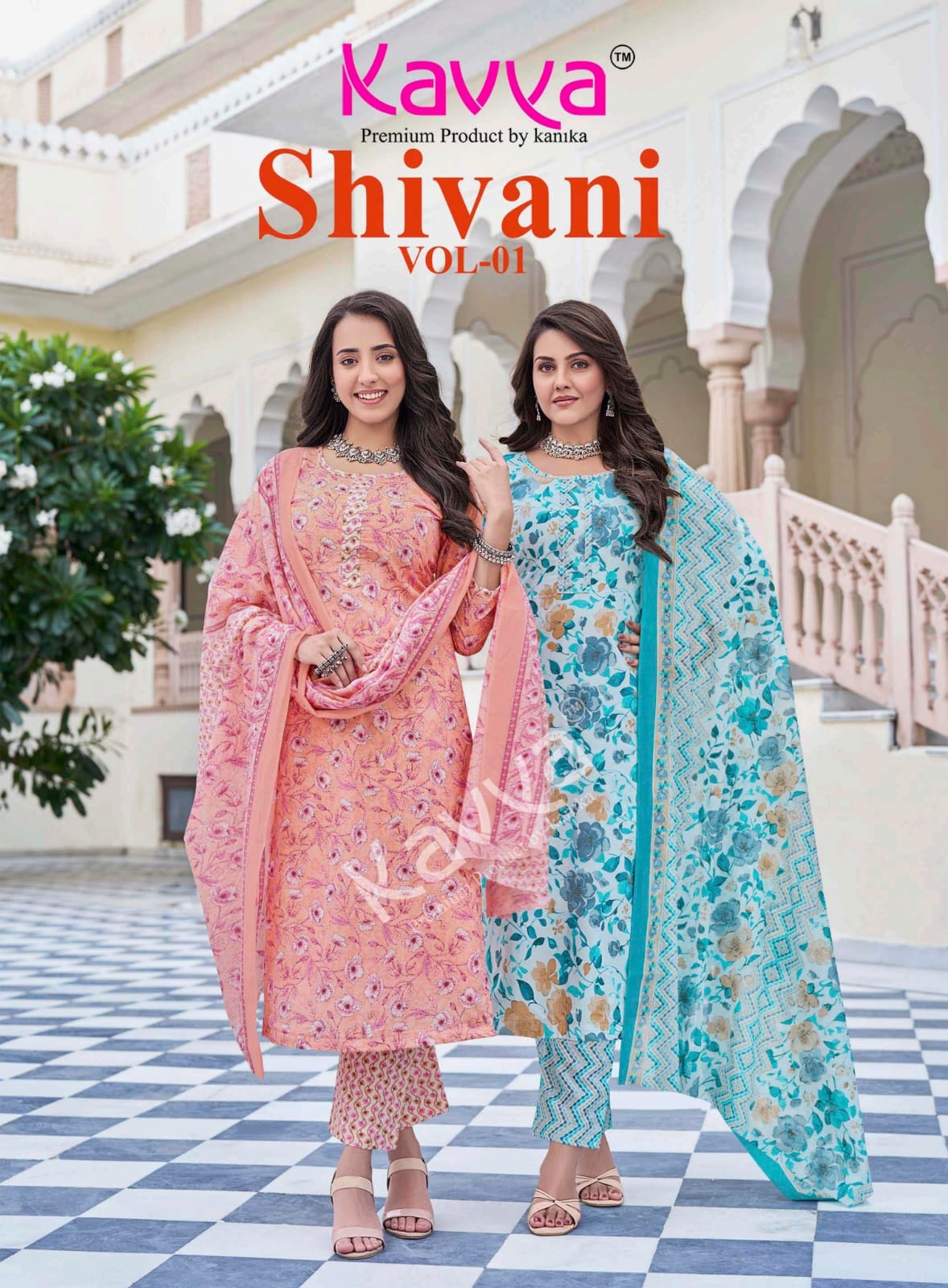Shivani Vol 1 Kavya Readymade Cotton Pant Suits Wholesale
