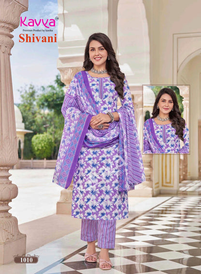 Shivani Vol 1 Kavya Readymade Cotton Pant Suits Wholesale