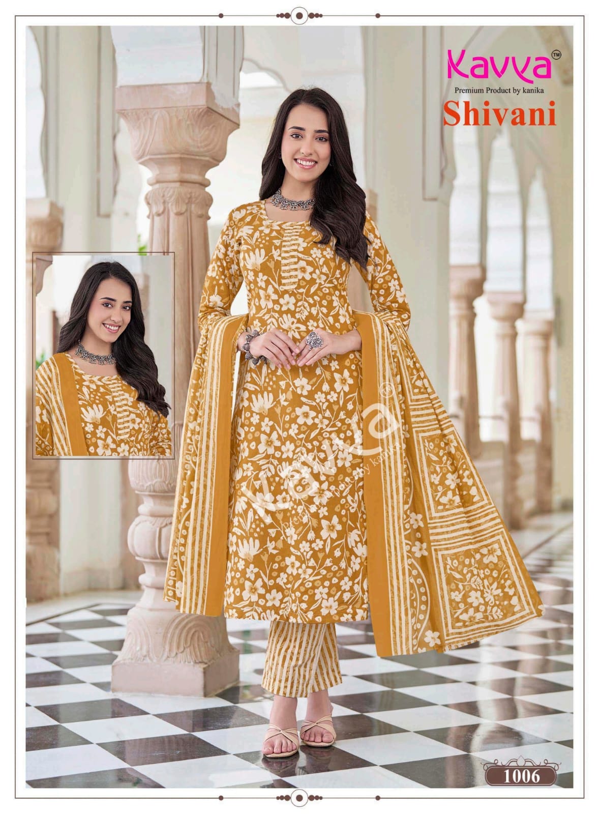 Shivani Vol 1 Kavya Readymade Cotton Pant Suits Wholesale