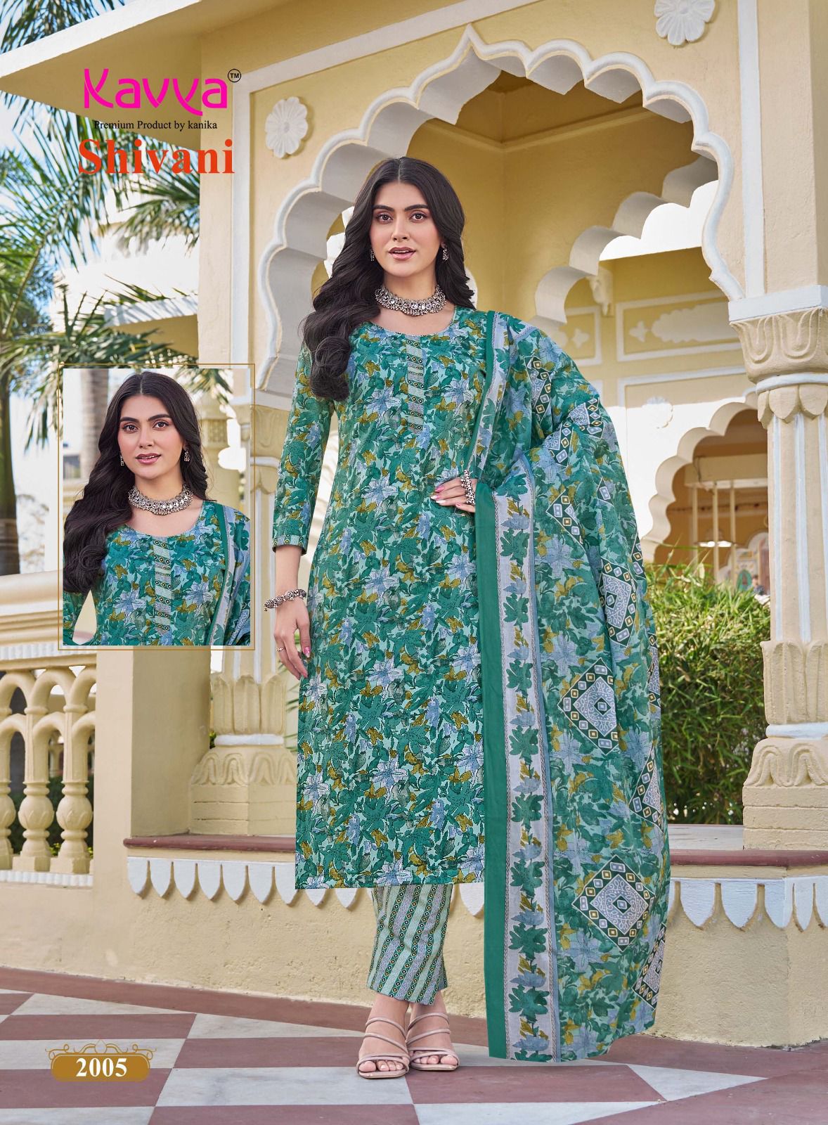 Shivani Vol 2 Kavya Readymade Cotton Pant Suits Wholesaler India