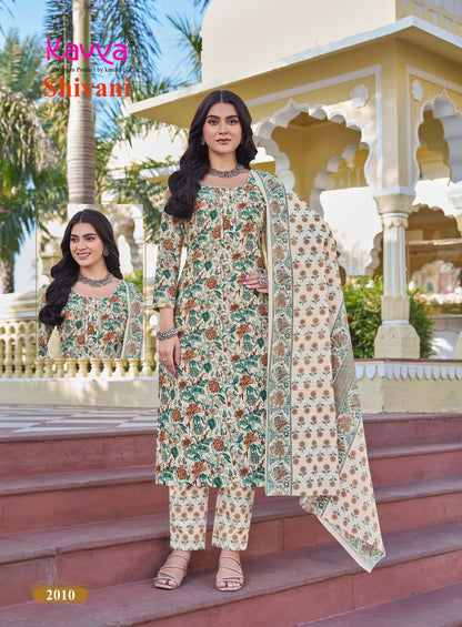 Shivani Vol 2 Kavya Readymade Cotton Pant Suits Wholesaler India