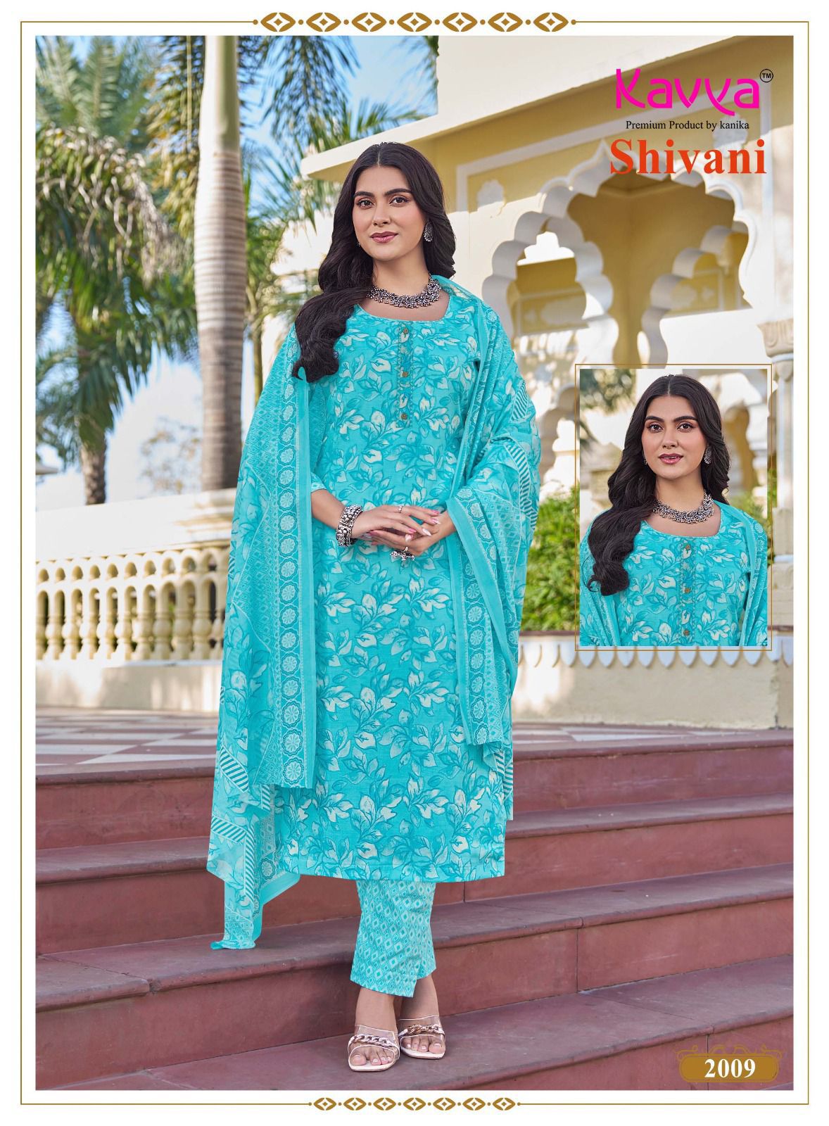 Shivani Vol 2 Kavya Readymade Cotton Pant Suits Wholesaler India