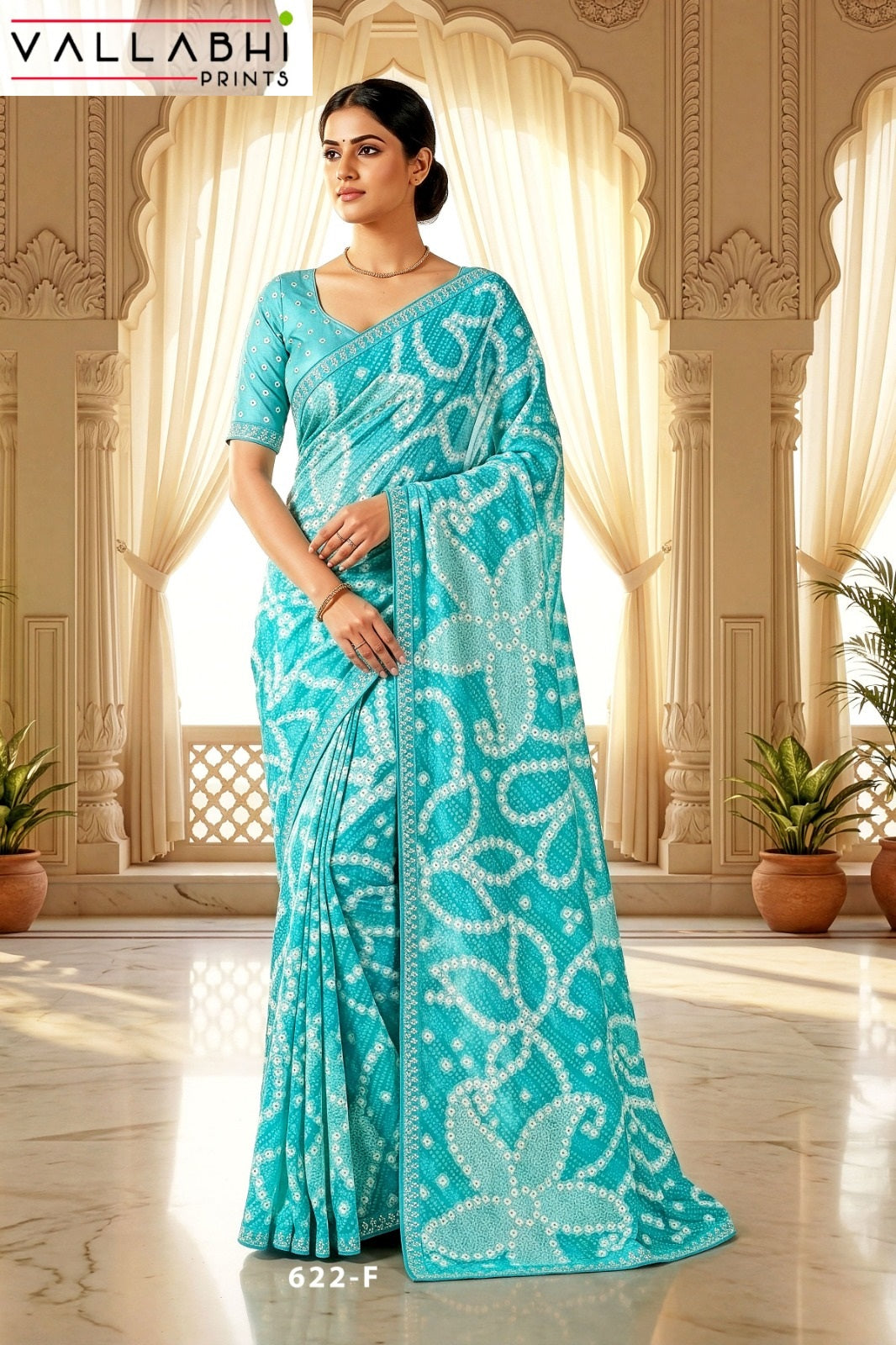Shivantika Vol 4 Vallabhi Prints Brasso Sarees Manufacturer Ahmedabad
