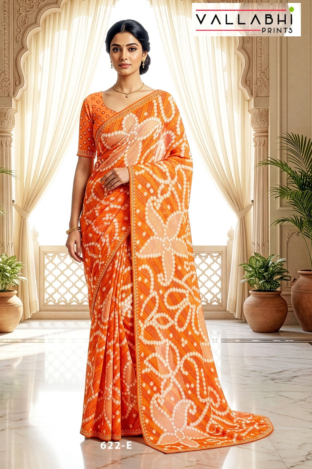 Shivantika Vol 4 Vallabhi Prints Brasso Sarees Manufacturer Ahmedabad
