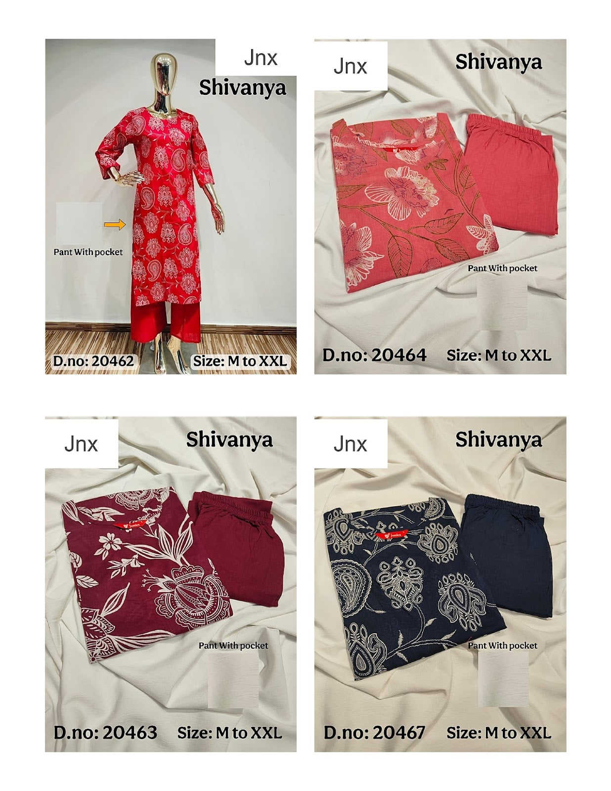 Shivanya Jnx Cotton Kurti Plazzo Set Manufacturer Ahmedabad