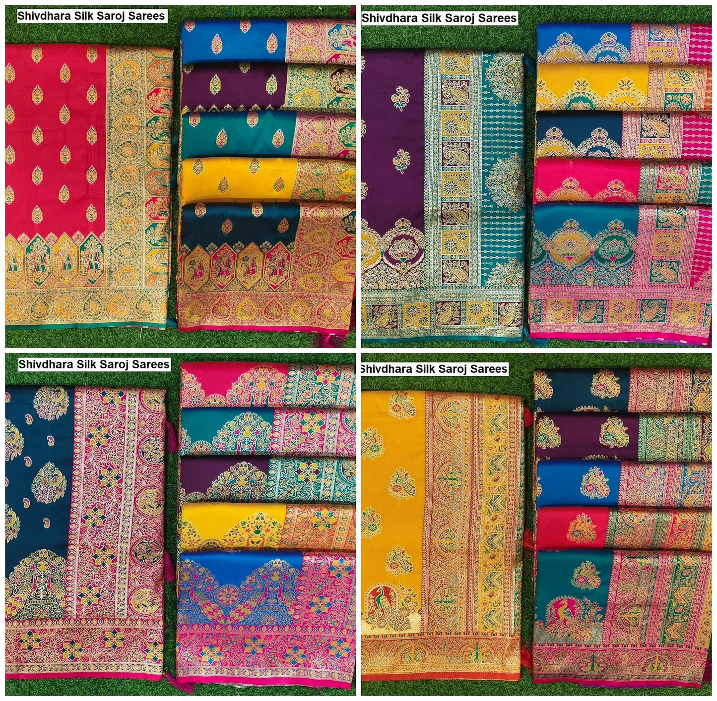 Shivdhara Silk Saroj Sarees Manufacturer Ahmedabad
