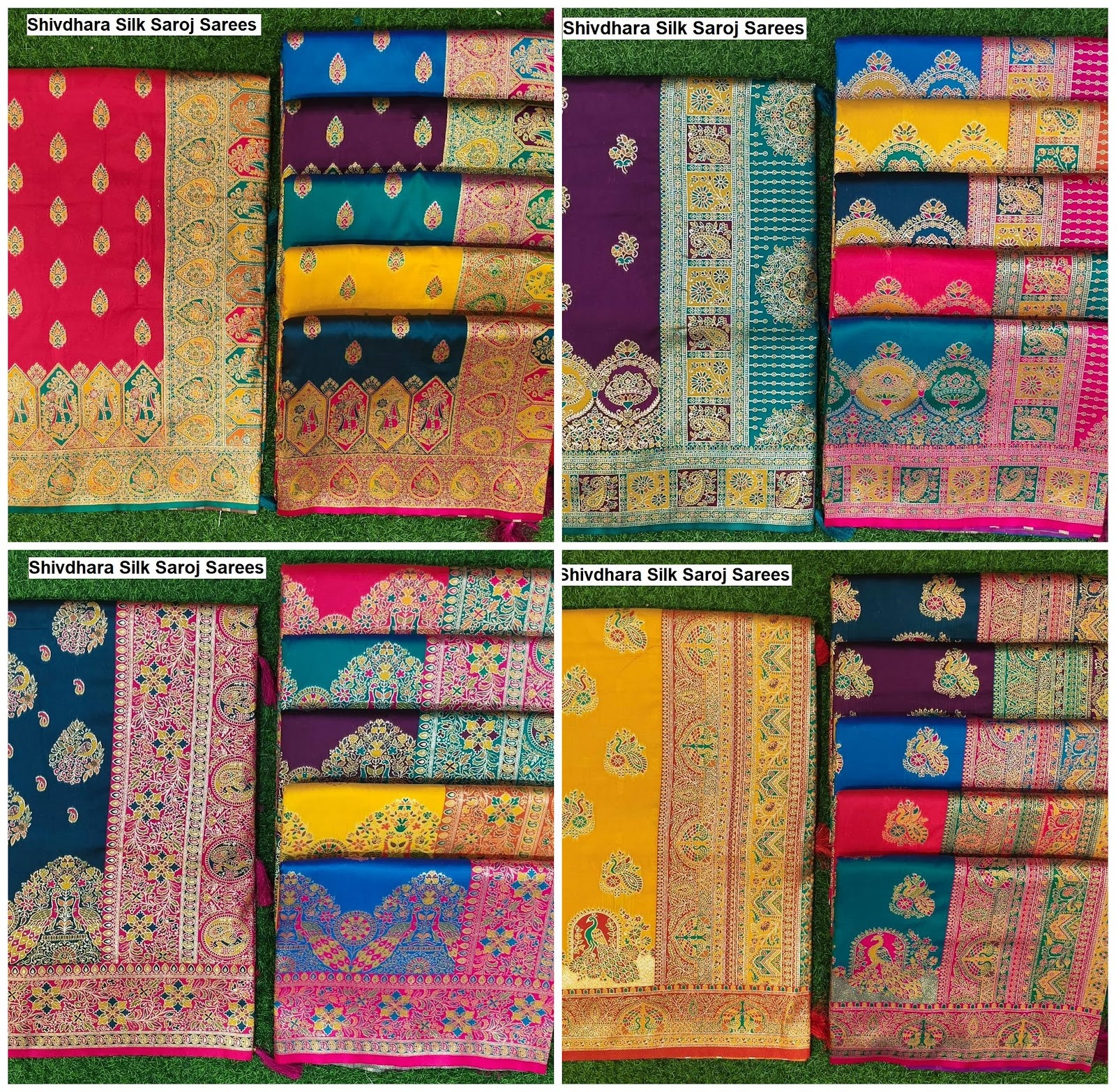 Shivdhara Silk Saroj Sarees Manufacturer Ahmedabad