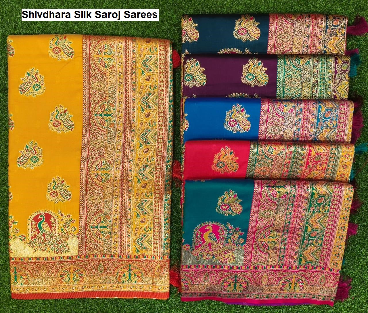 Shivdhara Silk Saroj Sarees Manufacturer Ahmedabad