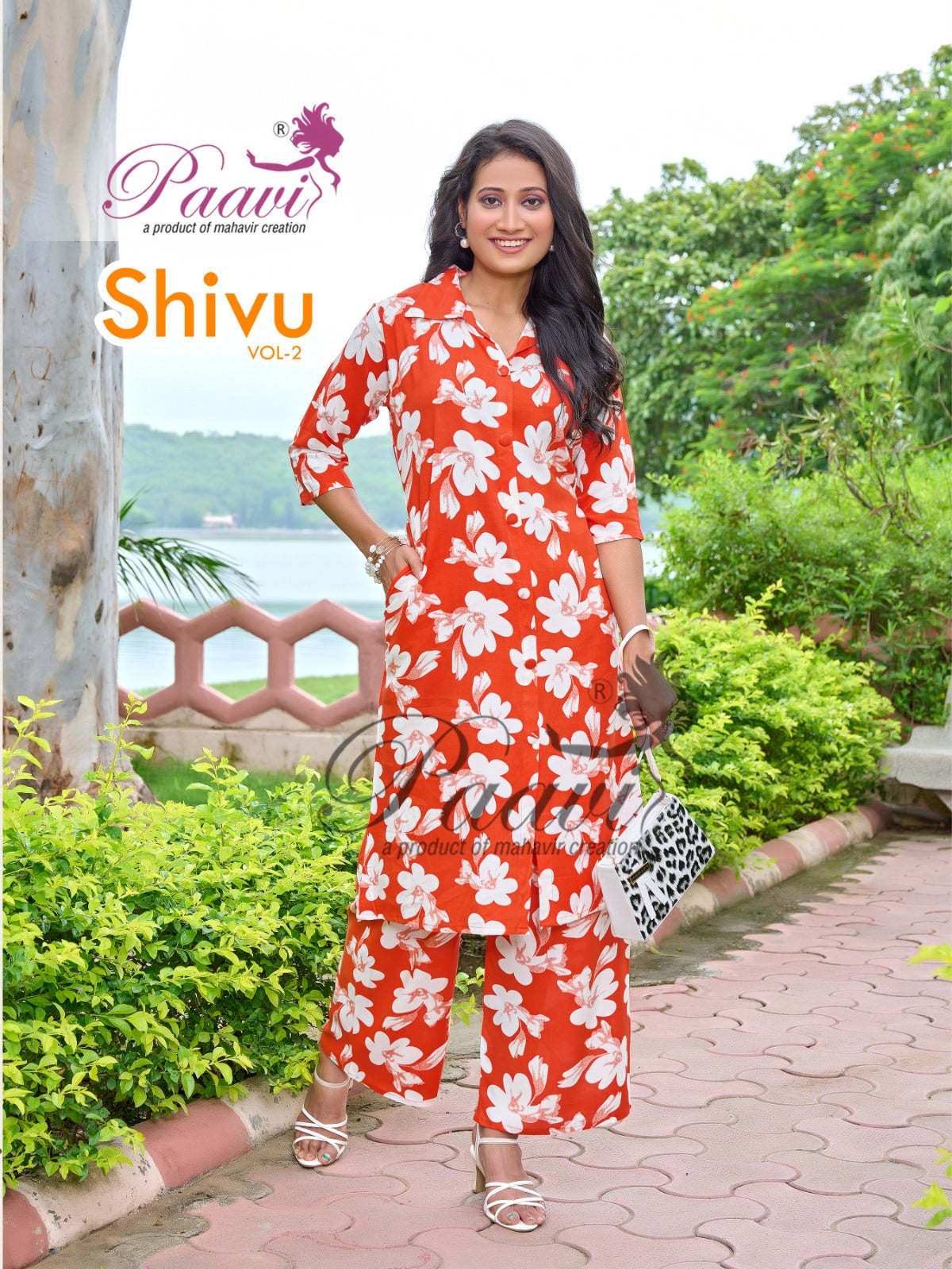 Shivu Vol 2 Paavi Reyon Co Ord Set Supplier Gujarat