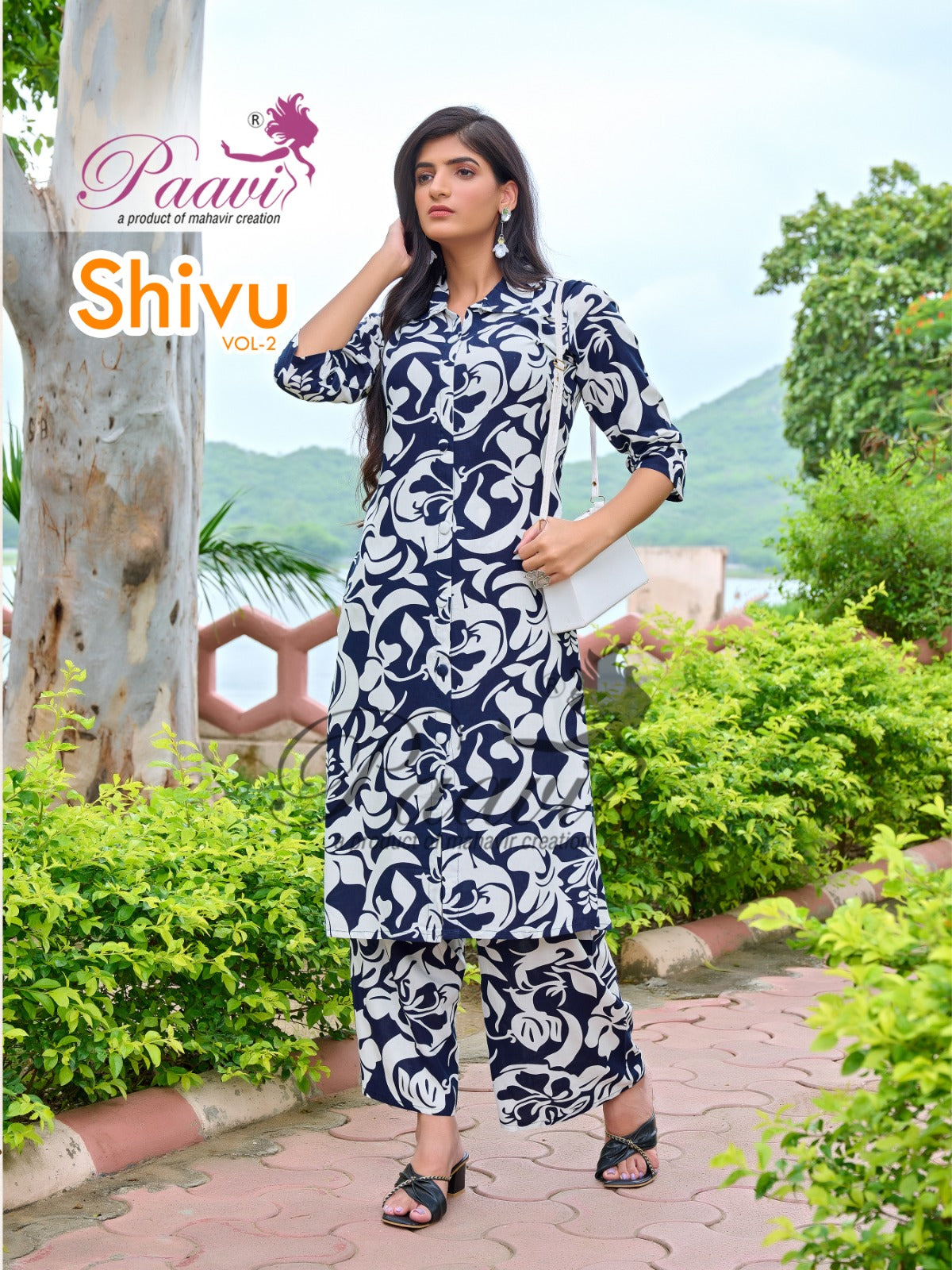 Shivu Vol 2 Paavi Reyon Co Ord Set Supplier Gujarat