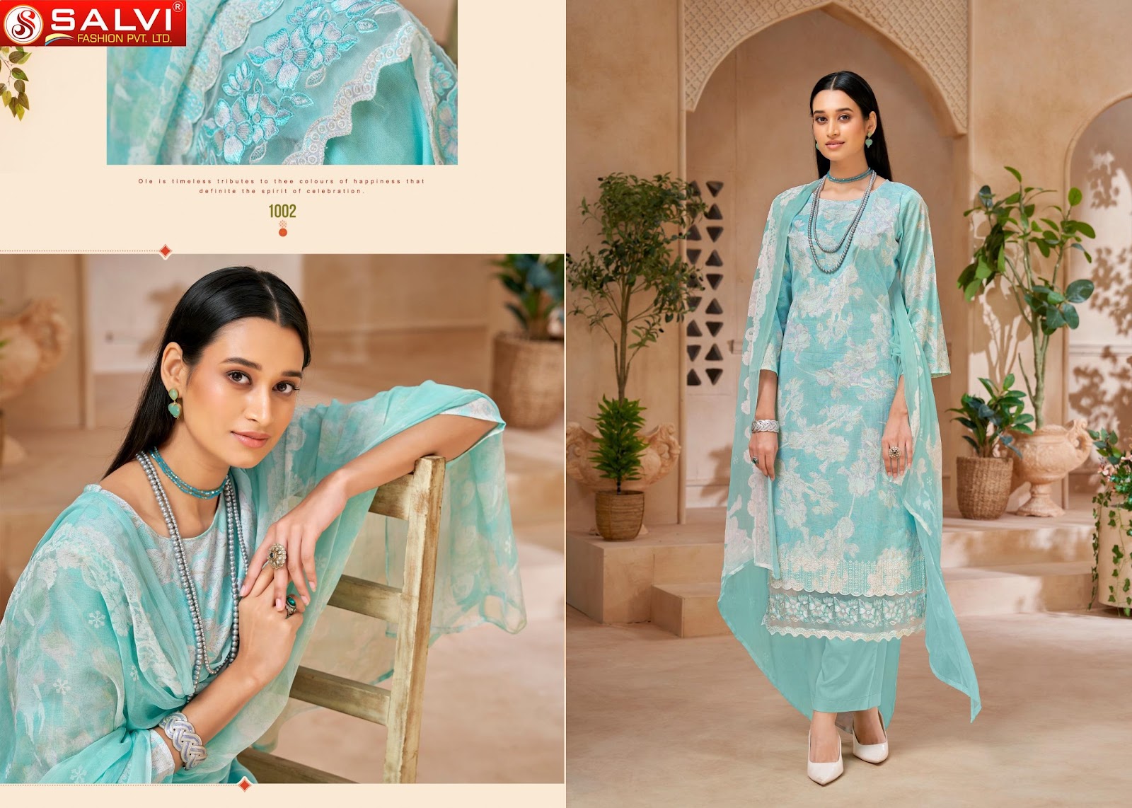 Shiyori Salvi Fashion Cotton Pant Style Suits Manufacturer Gujarat