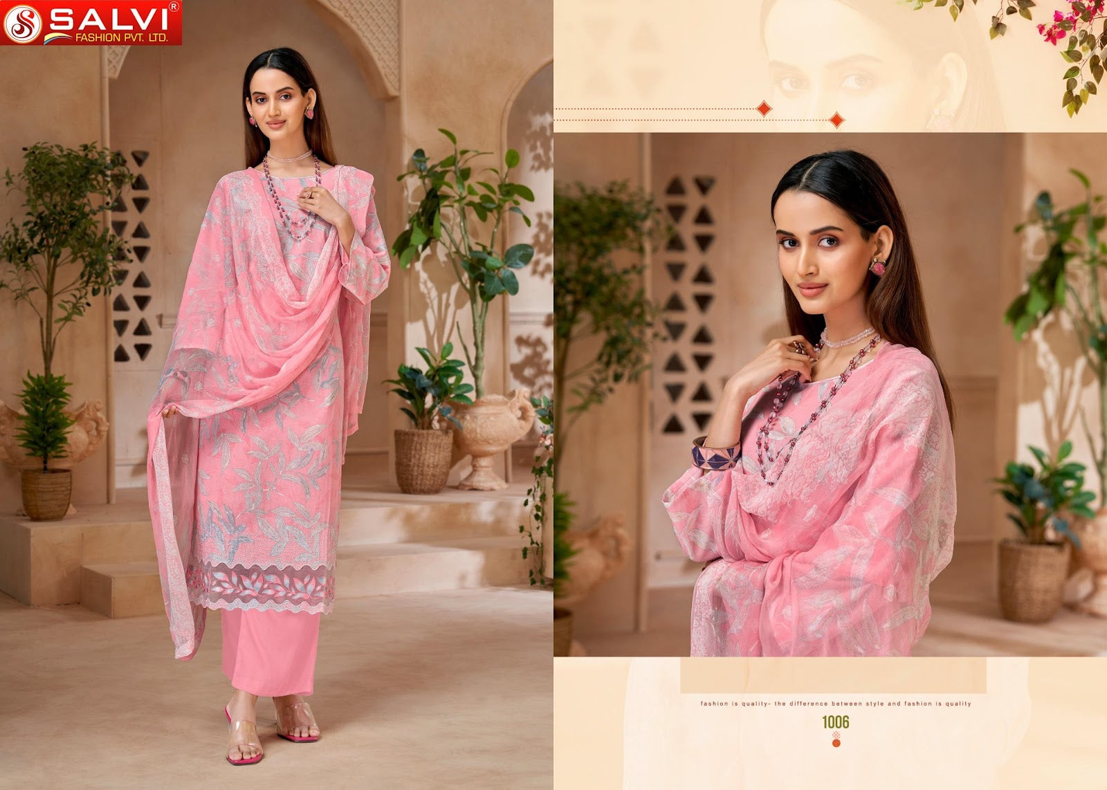 Shiyori Salvi Fashion Cotton Pant Style Suits Manufacturer Gujarat