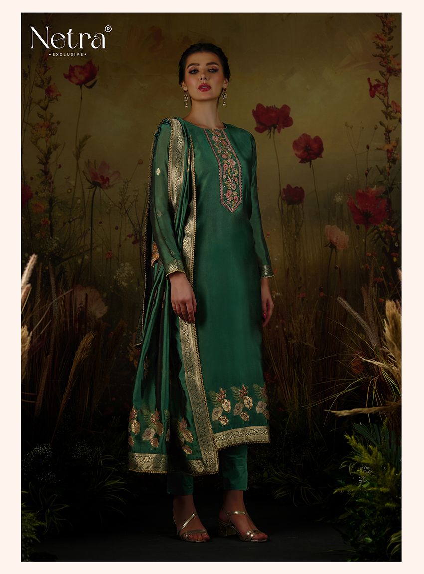 Shiza Netra Premium Viscose Pant Style Suits Supplier Gujarat