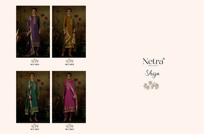 Shiza Netra Premium Viscose Pant Style Suits Supplier Gujarat
