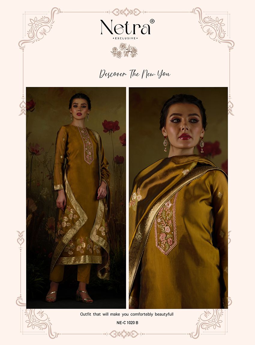 Shiza Netra Premium Viscose Pant Style Suits Supplier Gujarat