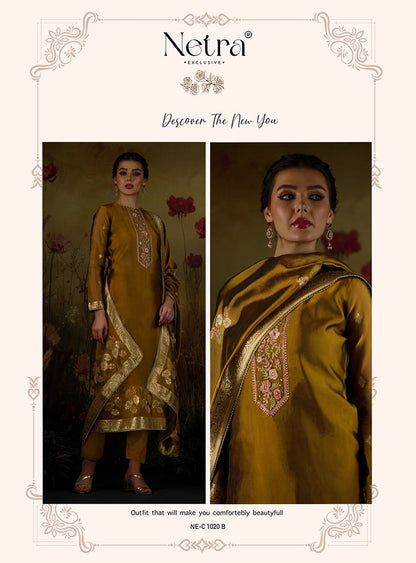 Shiza Netra Premium Viscose Pant Style Suits Supplier Gujarat