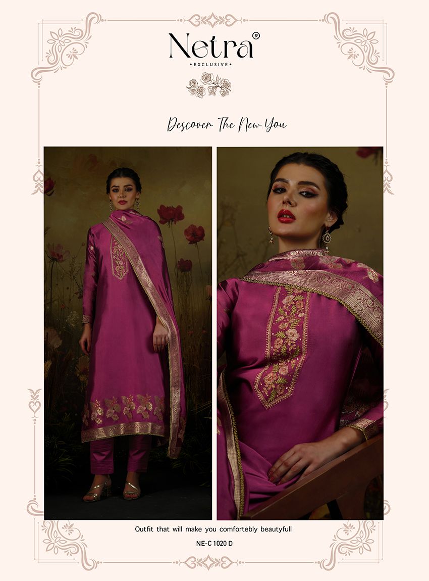 Shiza Netra Premium Viscose Pant Style Suits Supplier Gujarat