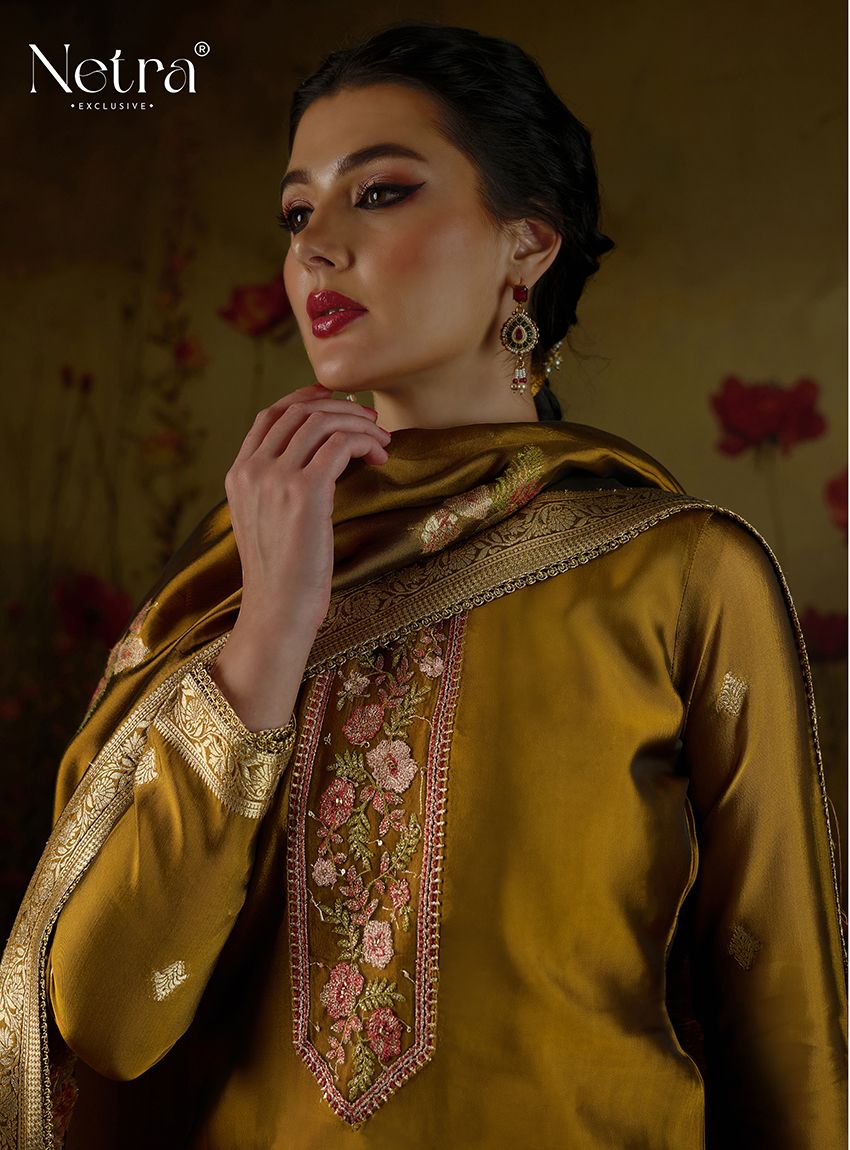 Shiza Netra Premium Viscose Pant Style Suits Supplier Gujarat