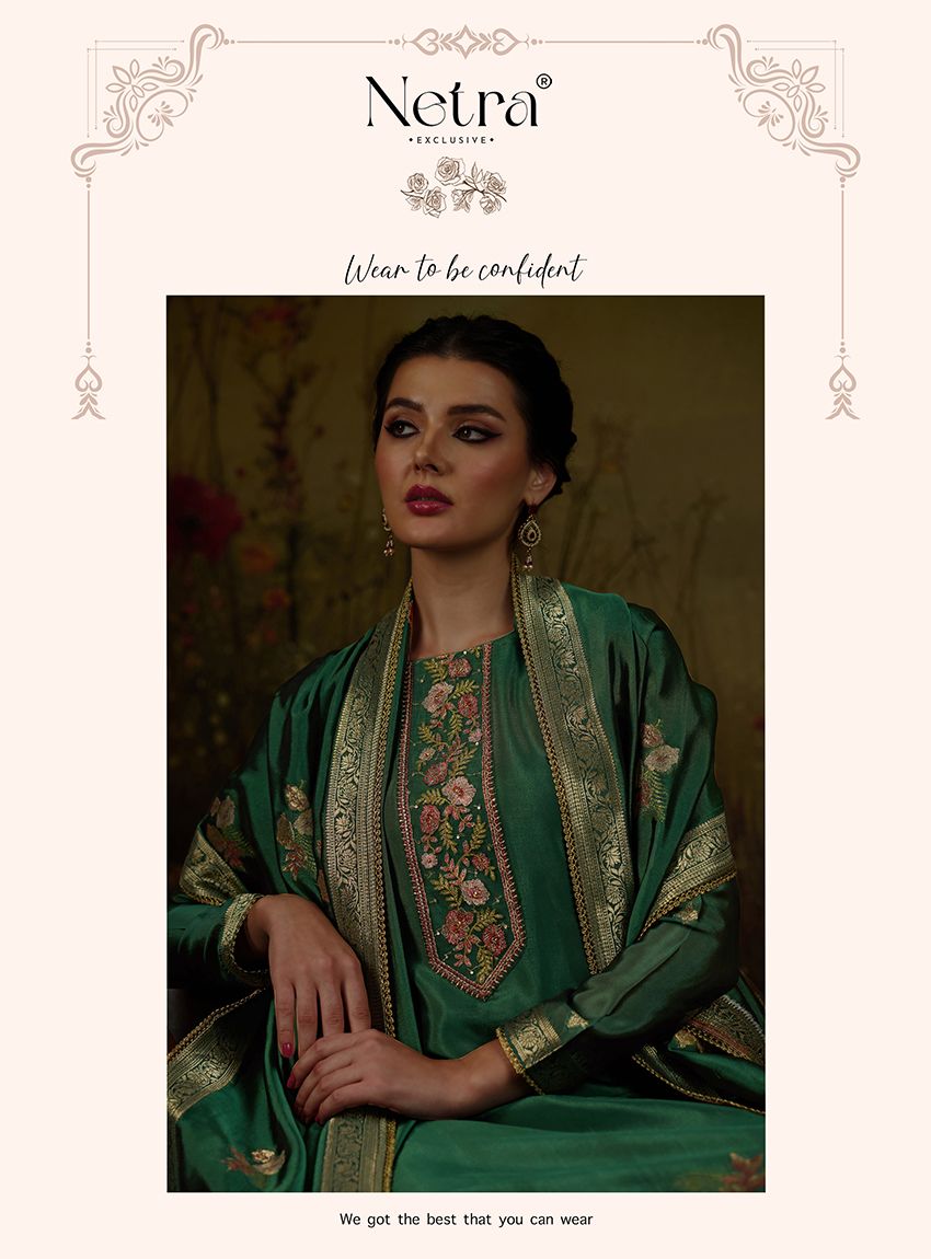 Shiza Netra Premium Viscose Pant Style Suits Supplier Gujarat