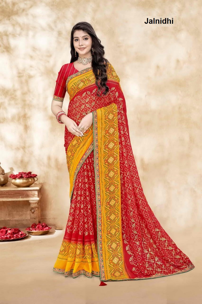 Shloka Jalnidhi Georgette Sarees Wholesaler India