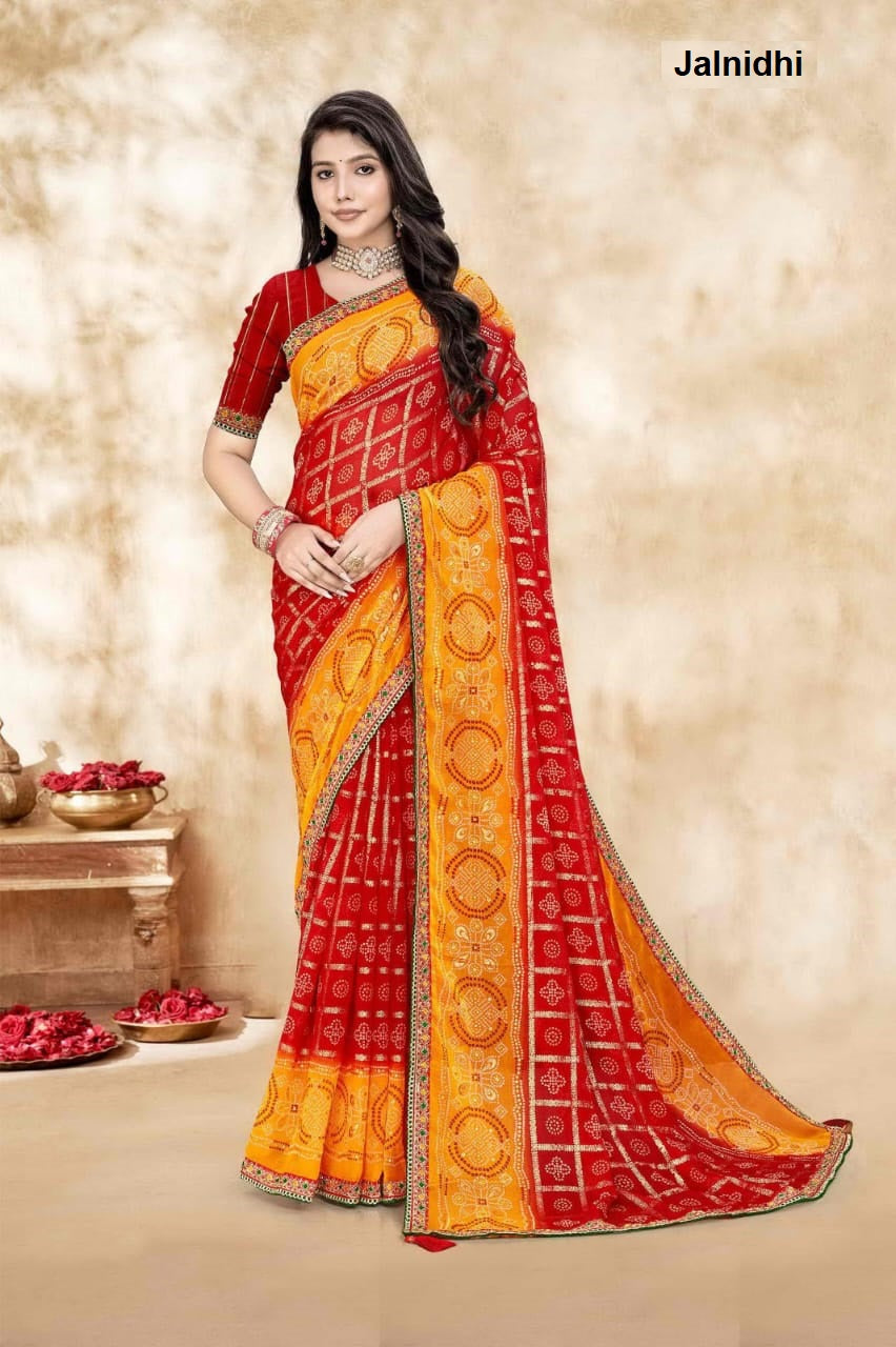 Shloka Jalnidhi Georgette Sarees Wholesaler India