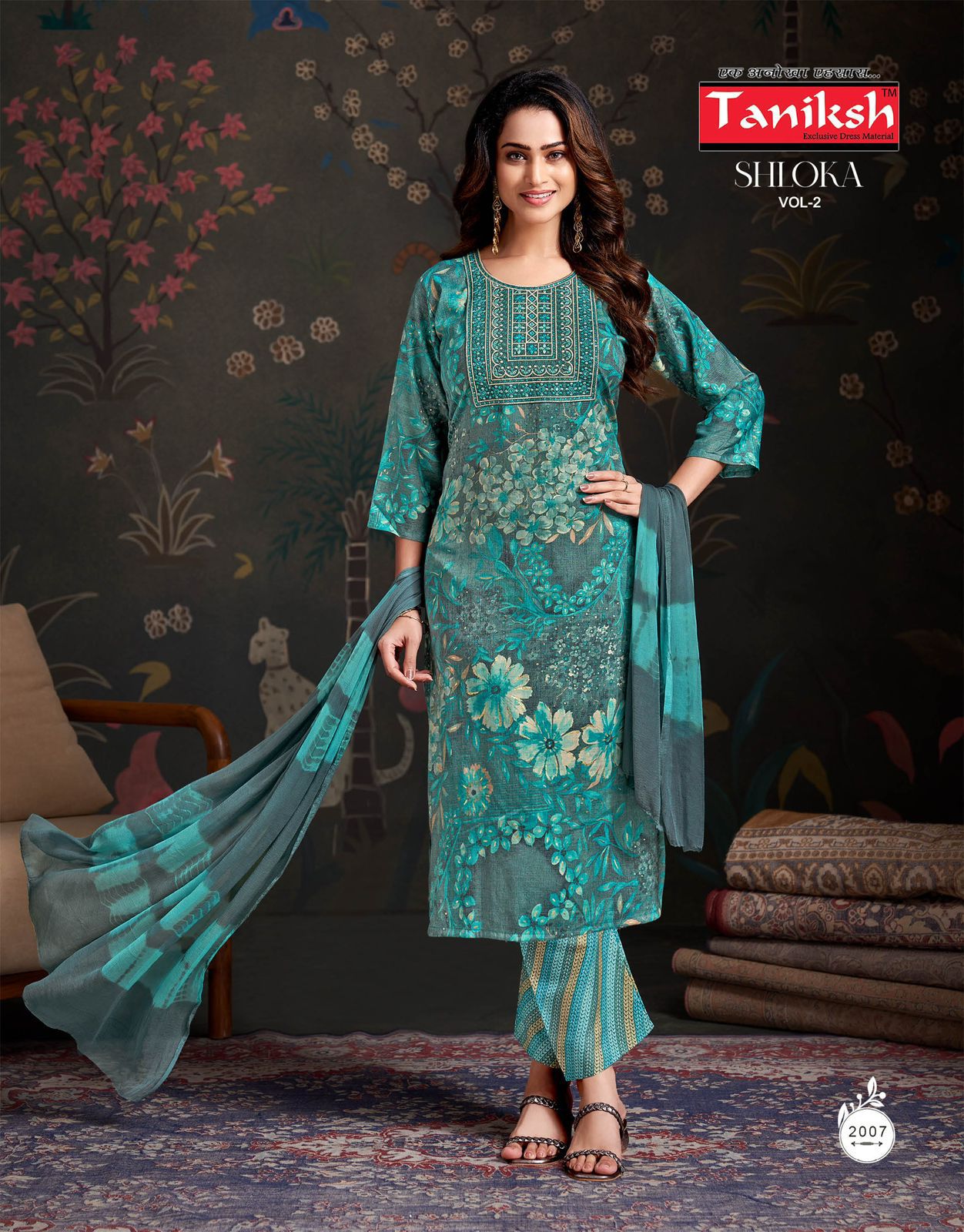 Shloka Vol 2 Taniksh Rayon Readymade Pant Style Suits Wholesale