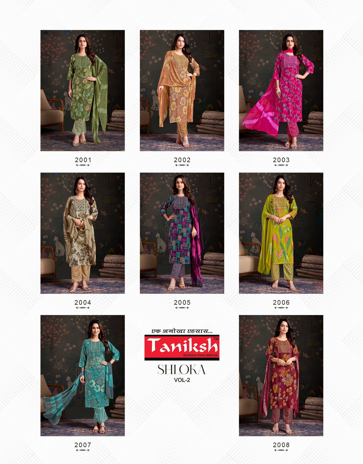 Shloka Vol 2 Taniksh Rayon Readymade Pant Style Suits Wholesale