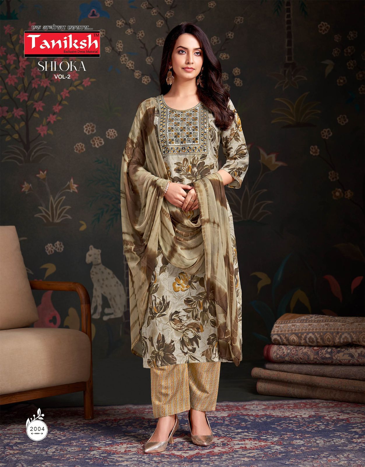 Shloka Vol 2 Taniksh Rayon Readymade Pant Style Suits Wholesale