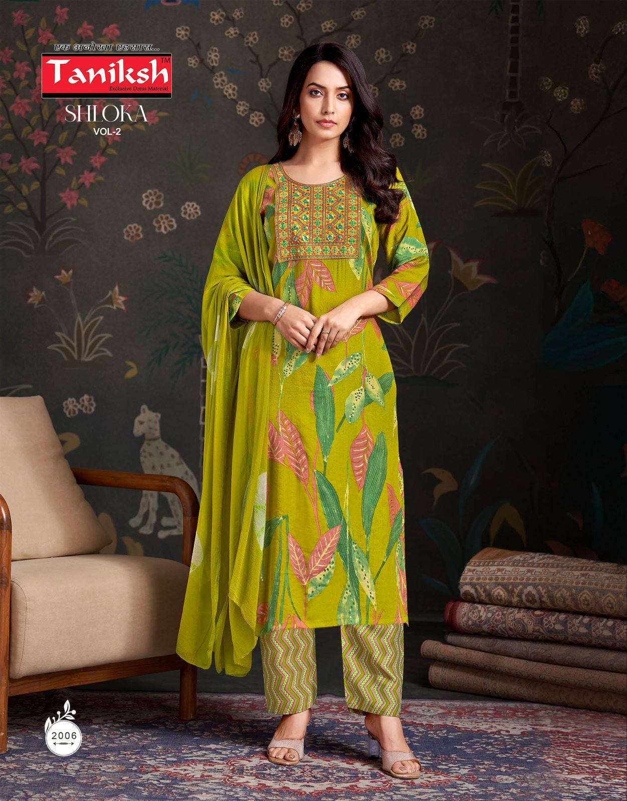 Shloka Vol 2 Taniksh Rayon Readymade Pant Style Suits Wholesale