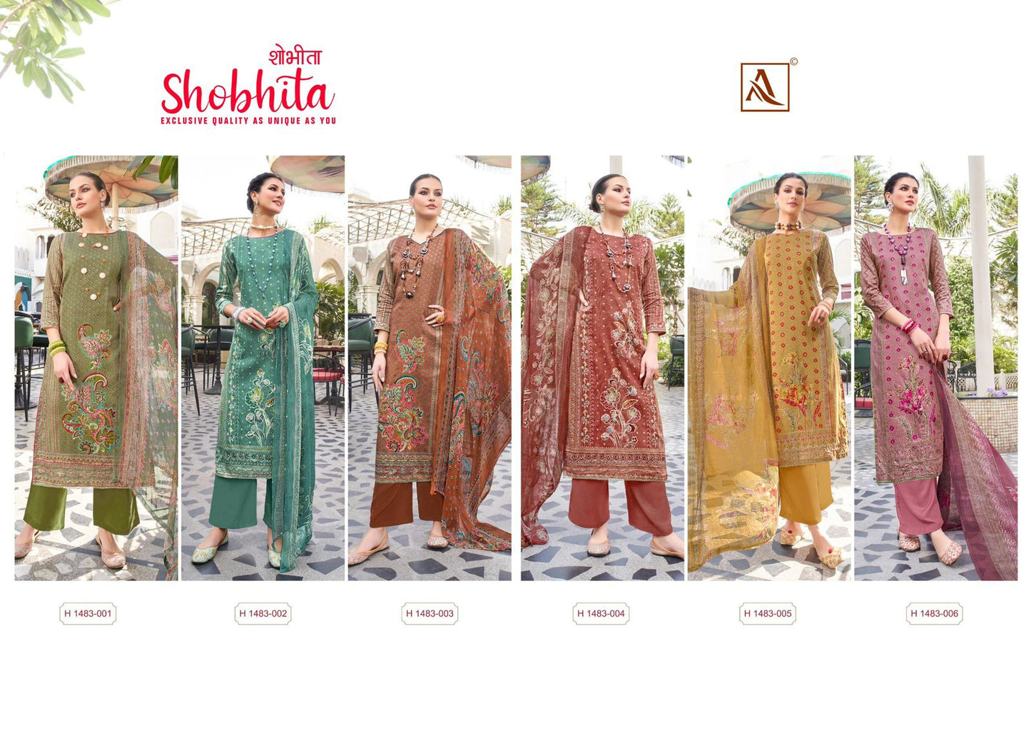 Shobhita Alok Jaam Pant Style Suits