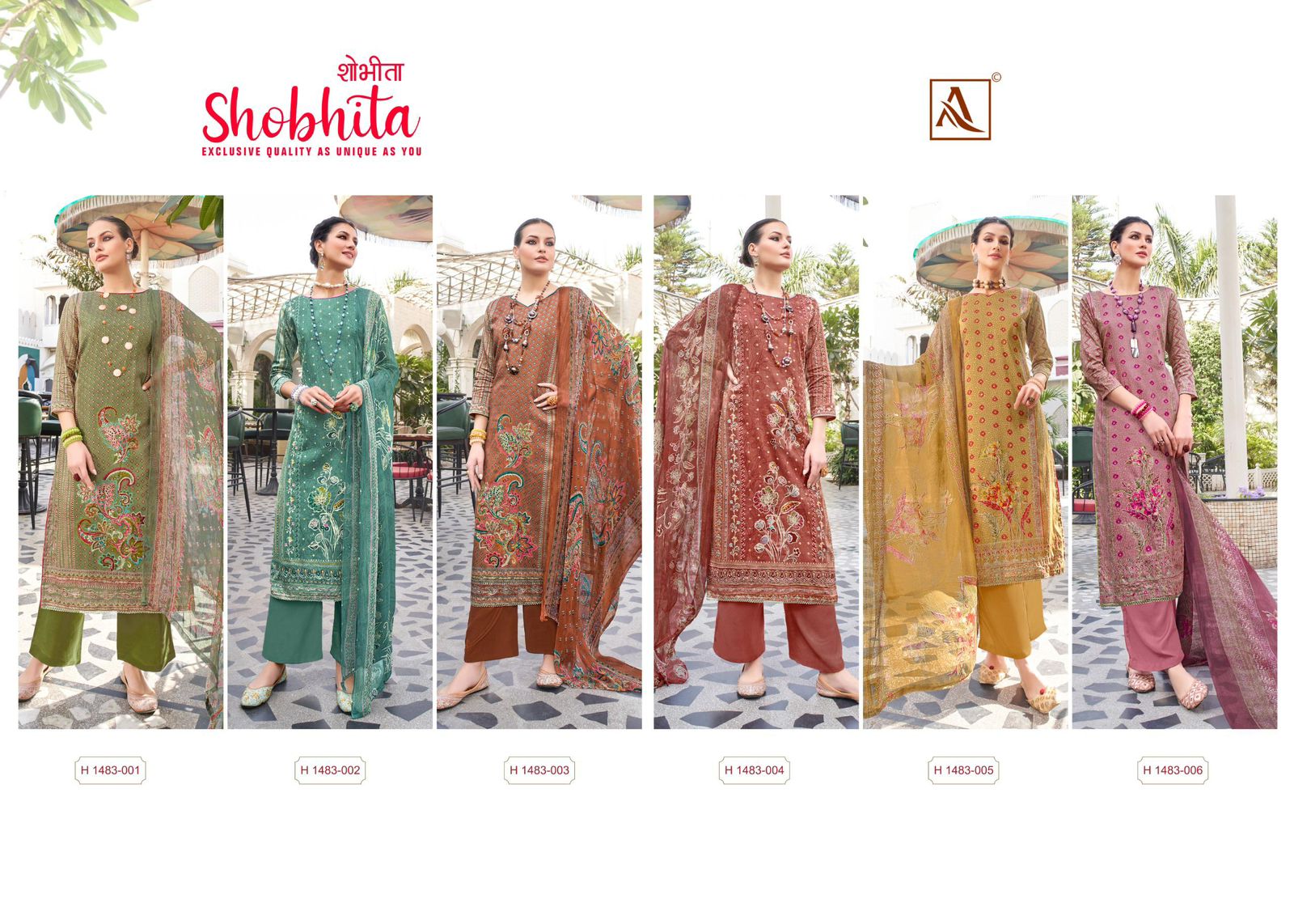 Shobhita Alok Jaam Pant Style Suits
