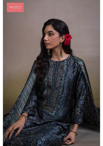 Shonima Naariti Pure Silk Pant Style Suits Wholesaler Ahmedabad