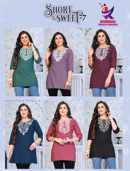 Short And Sweet 7 Mlm Kalash Lifestyle Bombay Kurtis Exporter Ahmedabad