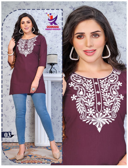 Short And Sweet 7 Mlm Kalash Lifestyle Bombay Kurtis Exporter Ahmedabad