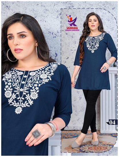 Short And Sweet 7 Mlm Kalash Lifestyle Bombay Kurtis Exporter Ahmedabad